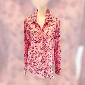 Cino Floral Pink Blouse